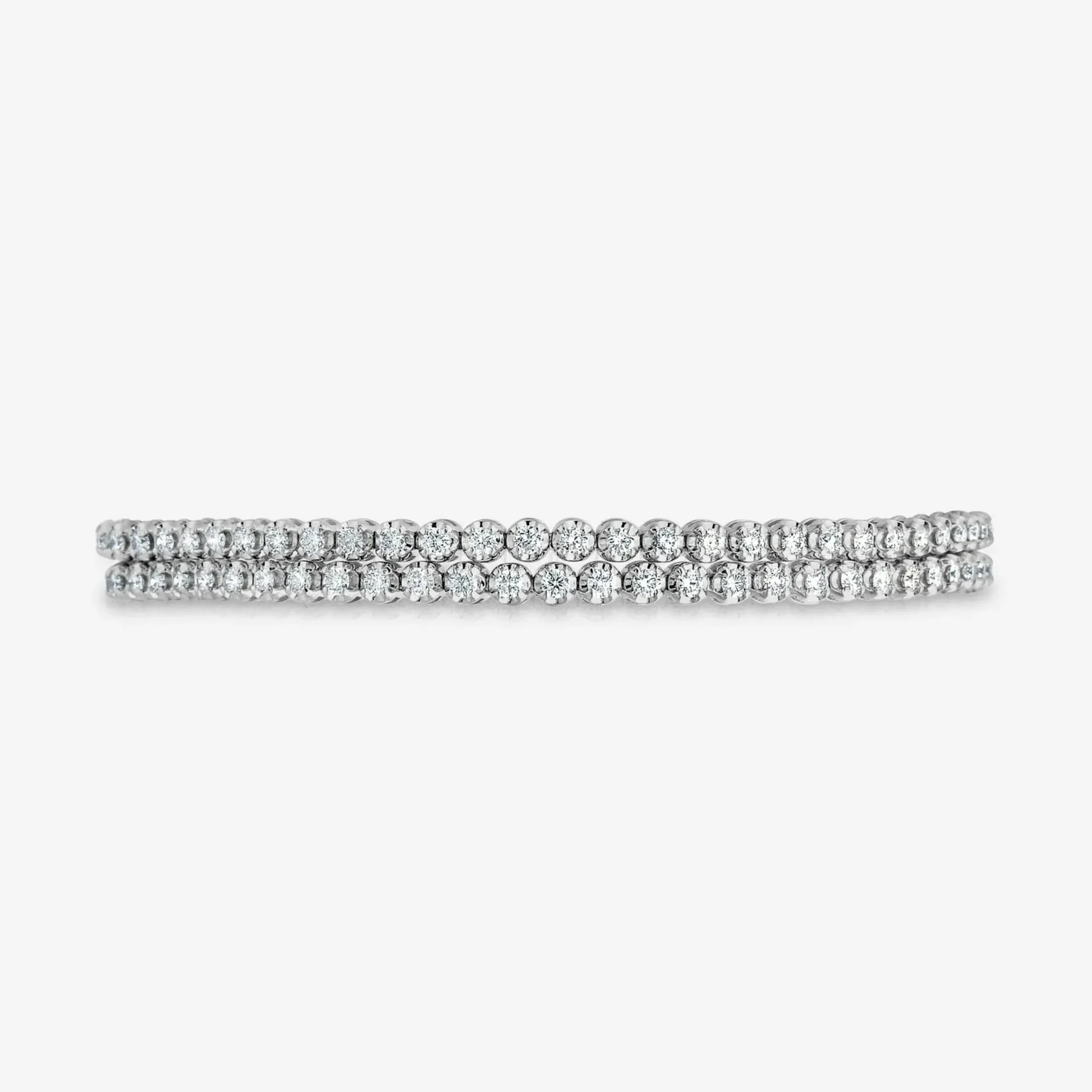 Halo Diamond Cuff